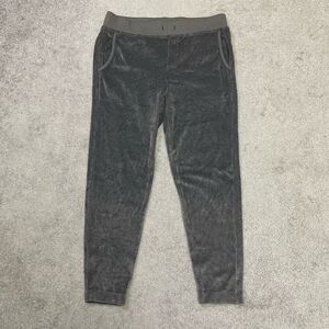 Michael Stars Womens Elastic Waist Cory Canyon Velour Pants Gray Small NWOT